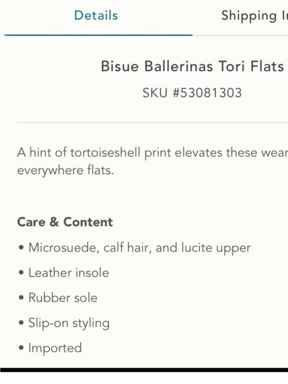 Anthropologie Bisue Ballerinas Tori Flats - Picture 10 of 10